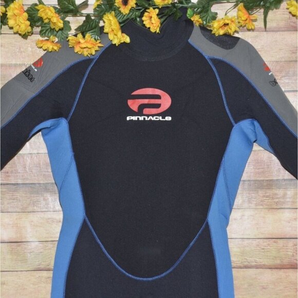Pinnacle BREAKER Men Size L 3mm Full Scuba Diving Surfing Wetsuit D0272 - Picture 3 of 12